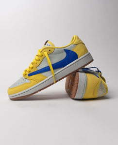 Travis Scott X Air Jordan Retro 1 Low TS “Canary”