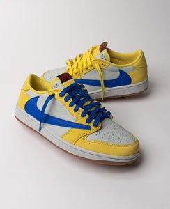 Travis Scott X Air Jordan Retro 1 Low TS “Canary”